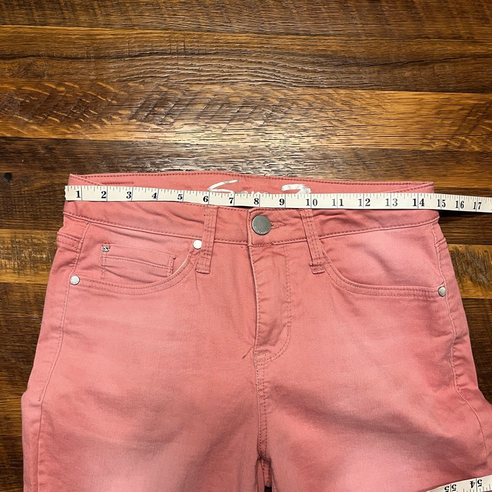 Seven7 skinny jeans dusty rose size 6 - Picture 4 of 7